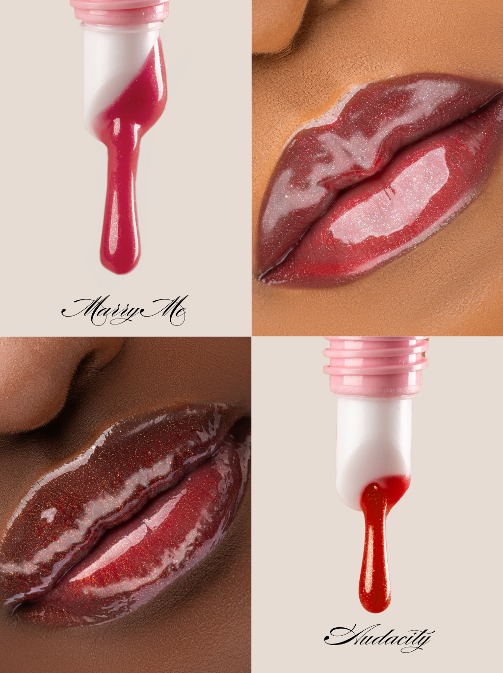 High Shine Gloss Bundle - Marry Me x Audacity