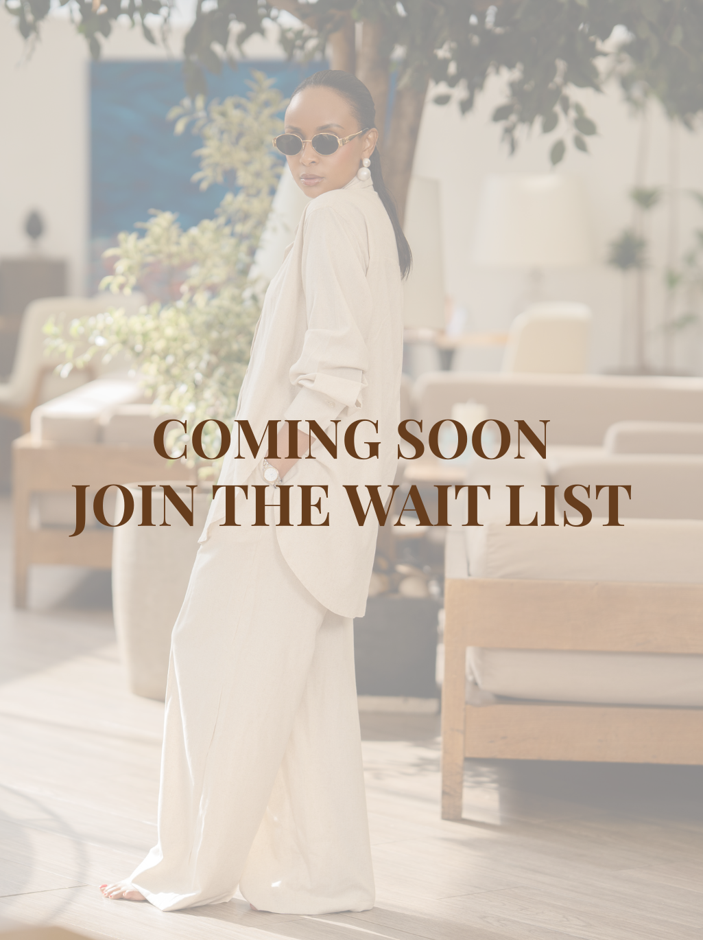 OATMEAL MARA LINEN SET