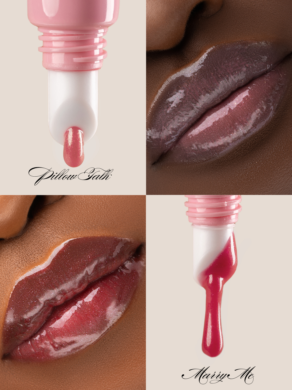 High Shine Gloss Bundle - Pillow talk x Marry Me