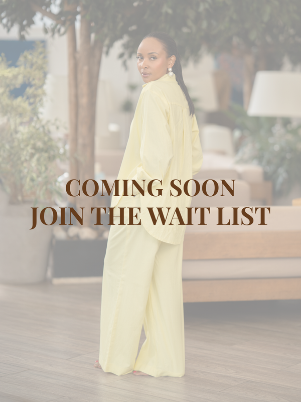 BUTTER YELLOW MARA LINEN SET