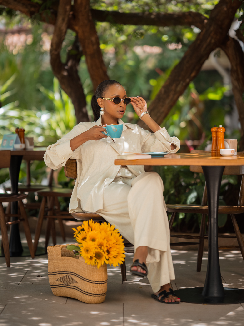 OATMEAL MARA LINEN SET